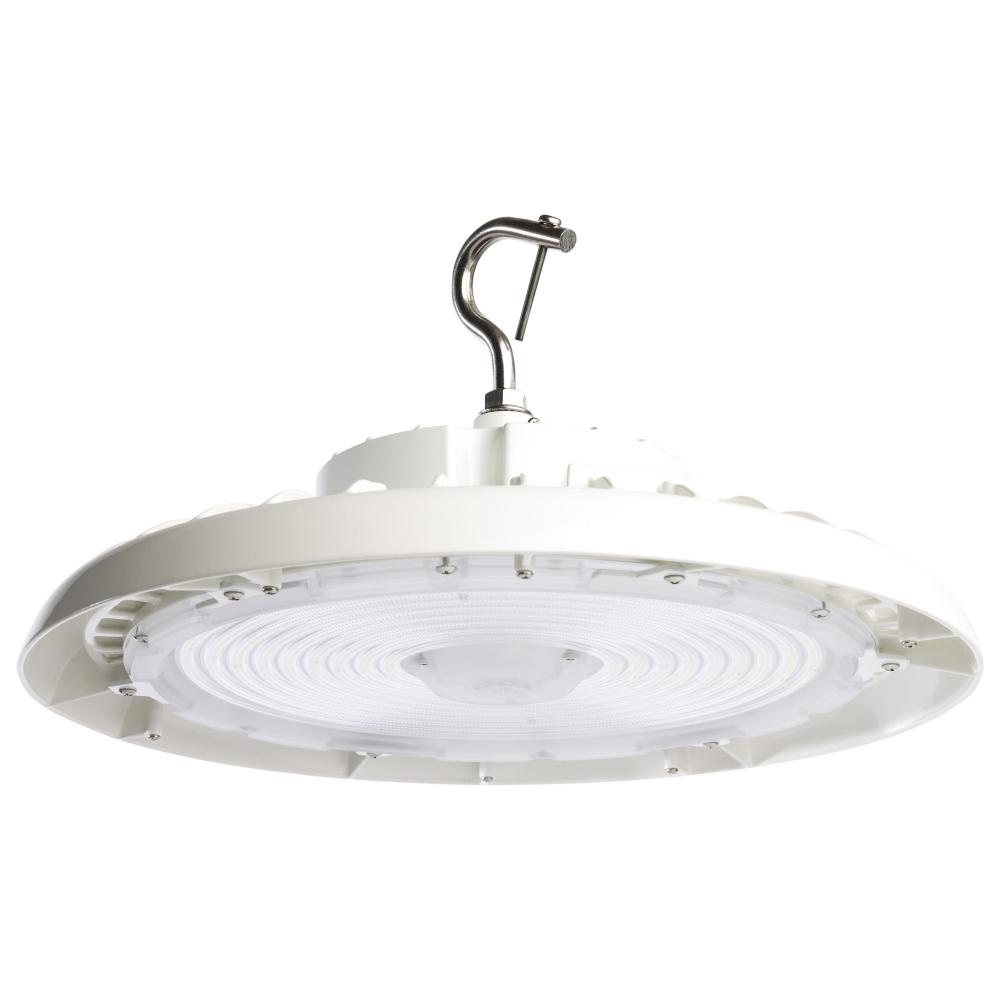 200 Watt UFO LED High Bay; 4000K; 28000 Lumens;120-277 Volt; White Finish