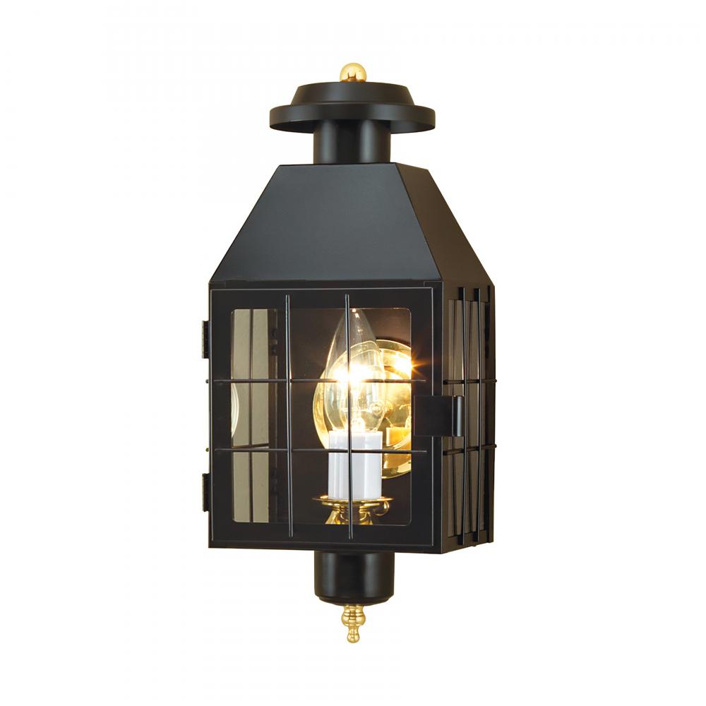 American Heritage 16.5'' High 1-Light Outdoor Sconce - Black