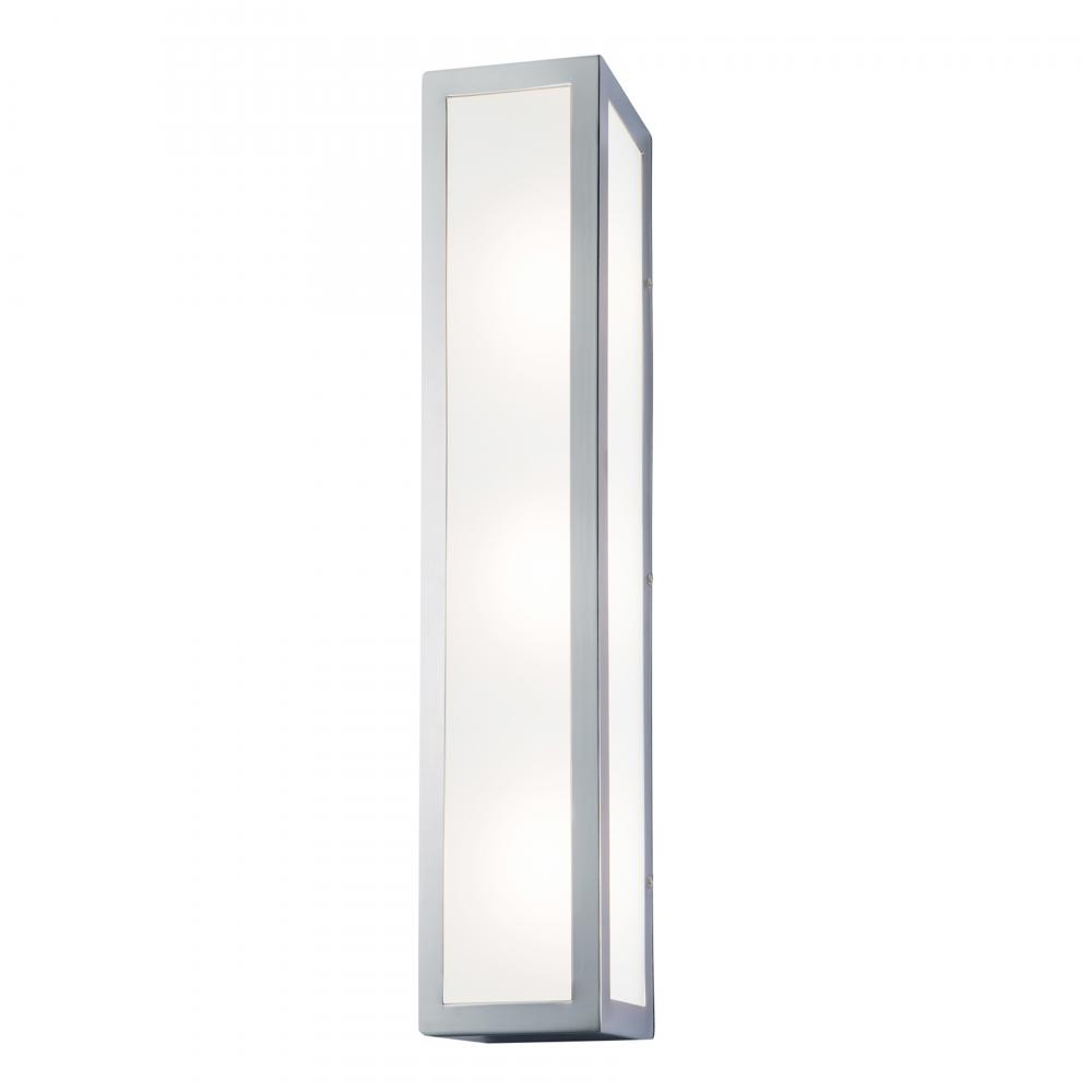 Kaset 24'' High Integrated LED Sconce - Chrome