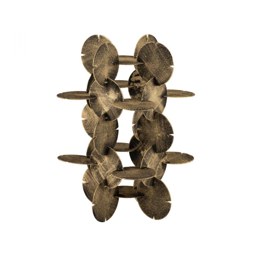 Flint Sculpture - Antique Brass (2 pack) (2 pack)