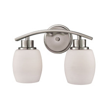 ELK Home CN170212 - Thomas - Casual Mission 12'' Wide 2-Light Vanity Light - Brushed Nickel