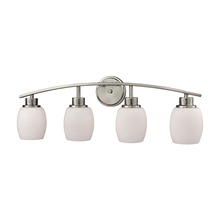 ELK Home CN170412 - Thomas - Casual Mission 28'' Wide 4-Light Vanity Light - Brushed Nickel